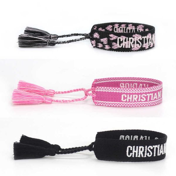 women's fashion luxury bracelets d brand designer bangle letter embroidery bracelet hand woven jewelry bohemian rope trinket men girl f, Golden;silver
women's fashion luxury bracelets d brand designer bangle letter embroidery bracelet hand woven jewelry bohemian rope trinket men girl f, Golden;silver