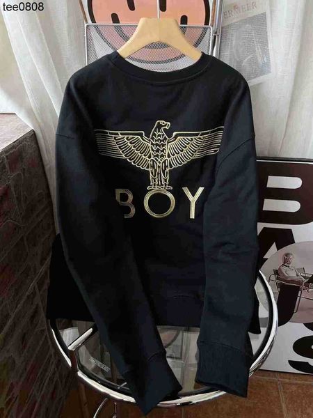 designer paris spring and autumn new fashion brand boy sweater embroidery eagle classic, Black
designer paris spring and autumn new fashion brand boy sweater embroidery eagle classic, Black