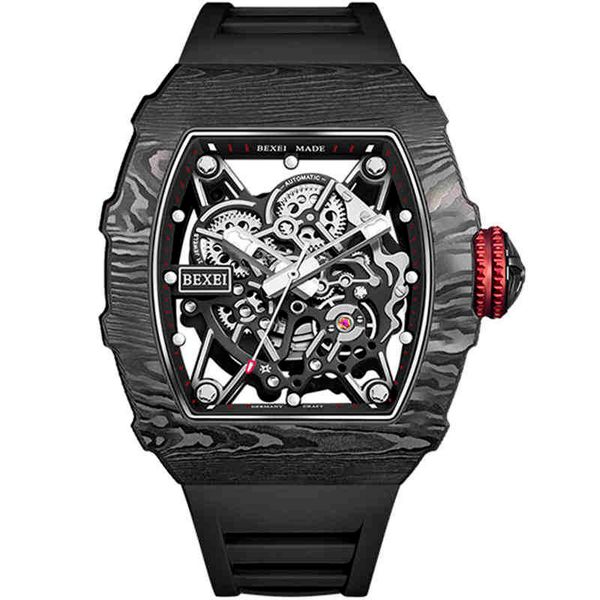 richarx miller series wristwatches mechanical watch tonneau-shaped skeleton alloy hollow out gmt reloj fashion sports luxury mens watches, Slivery;brown
richarx miller series wristwatches mechanical watch tonneau-shaped skeleton alloy hollow out gmt reloj fashion sports luxury mens watches, Slivery;brown