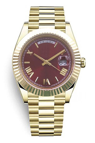 wristwatches classic men's automatic mechanical watch size 40mm316 fine steel watchband automatic winding movement men's sports me, Slivery;brown
wristwatches classic men's automatic mechanical watch size 40mm316 fine steel watchband automatic winding movement men's sports me, Slivery;brown