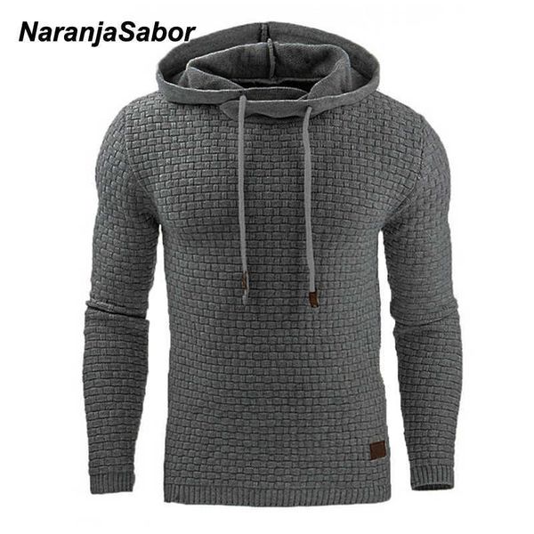 men's sweaters naranjasabor 2020 autumn hoodies slim hooded sweatshirts mens coats male casual sportswear streetwear brand cloing n1 g2, White;black