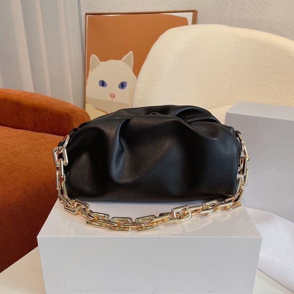 handbag designer bag shoulder bag women thick chain cloud bags classic wallet clutch female crossbody purses solid color handbags
handbag designer bag shoulder bag women thick chain cloud bags classic wallet clutch female crossbody purses solid color handbags