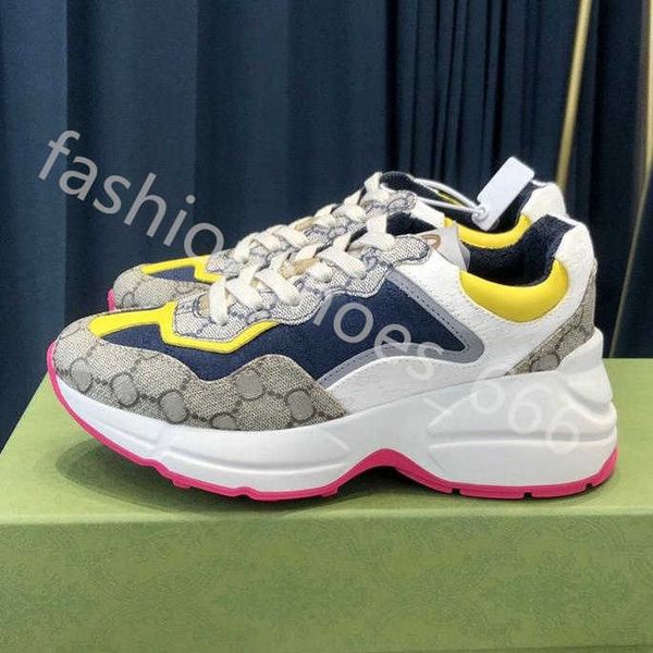 designer rhyton shoes men trainers ladies shoe fashion sneakers vintage luxury chaussures wave mouth sneaker no box 12color size 35-46, Black
designer rhyton shoes men trainers ladies shoe fashion sneakers vintage luxury chaussures wave mouth sneaker no box 12color size 35-46, Black