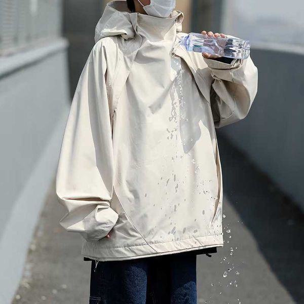 streetwear men's jackets spring autumn waterproof casual men's jacket solid color outdoor hooded windbreak cargo jackets for men t, Black;brown
streetwear men's jackets spring autumn waterproof casual men's jacket solid color outdoor hooded windbreak cargo jackets for men t, Black;brown
