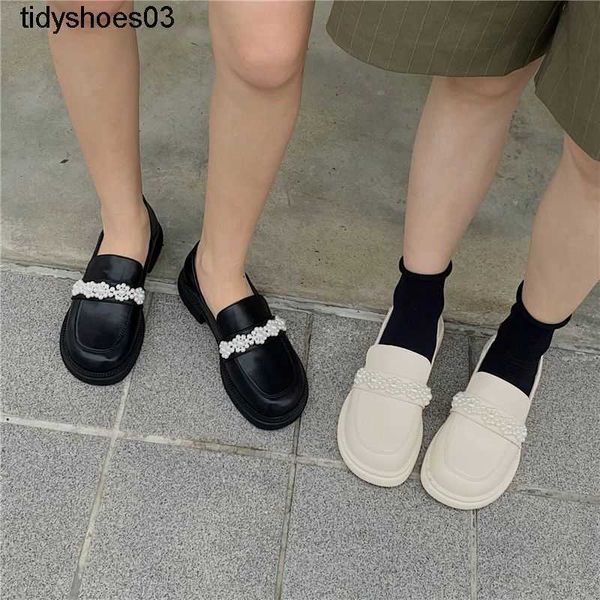 college style thick heel round toe single shoes 2022 autumn wear women muller shoes lazy people put on pearl floating shoes, Black
college style thick heel round toe single shoes 2022 autumn wear women muller shoes lazy people put on pearl floating shoes, Black