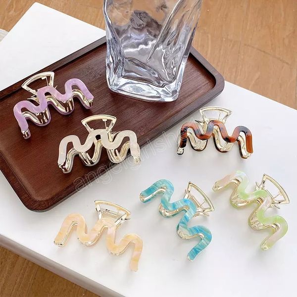 korean fashion 8.4cm m shape colorful hair clip claw for temperament girls metal acetic acid clamps headwear, Slivery;white
korean fashion 8.4cm m shape colorful hair clip claw for temperament girls metal acetic acid clamps headwear, Slivery;white