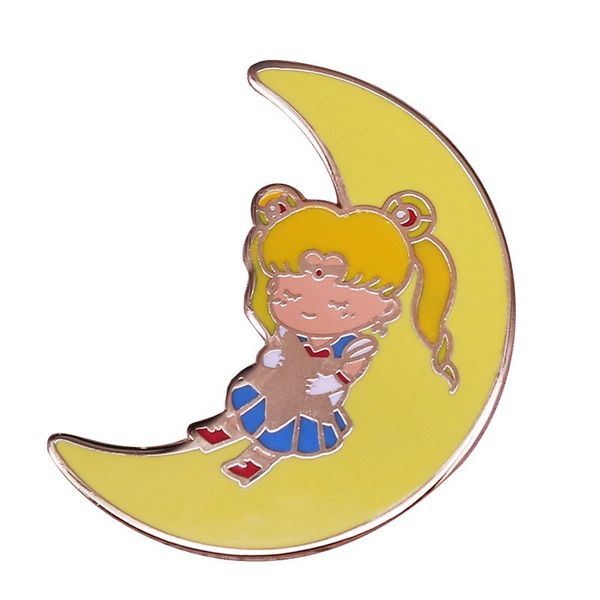 sailor moon usagi brooch cute anime girl badge cartoon anime pin backpack clothing accessories fashion jewelry gift to a friend, Blue
sailor moon usagi brooch cute anime girl badge cartoon anime pin backpack clothing accessories fashion jewelry gift to a friend, Blue