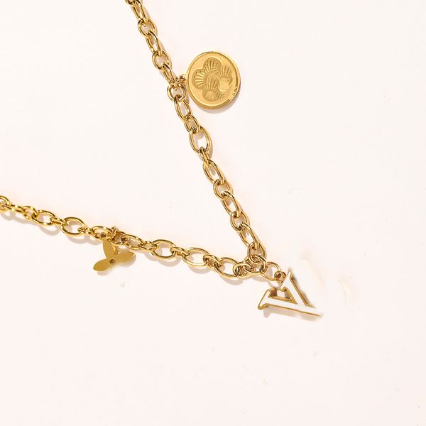luxury designer necklace choker pendant chain 18k gold plated flower stainless steel brand letter necklaces fashion women pendants statement, Silver
luxury designer necklace choker pendant chain 18k gold plated flower stainless steel brand letter necklaces fashion women pendants statement, Silver