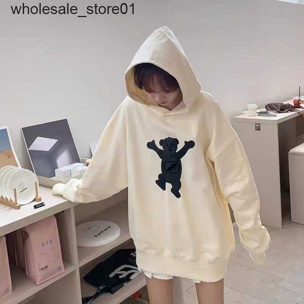 men's hoodies designer sweatshirts we11done flocked zippered bear hoodie autumn loose fitting men women couples casual long sleeves hoo, Black
men's hoodies designer sweatshirts we11done flocked zippered bear hoodie autumn loose fitting men women couples casual long sleeves hoo, Black