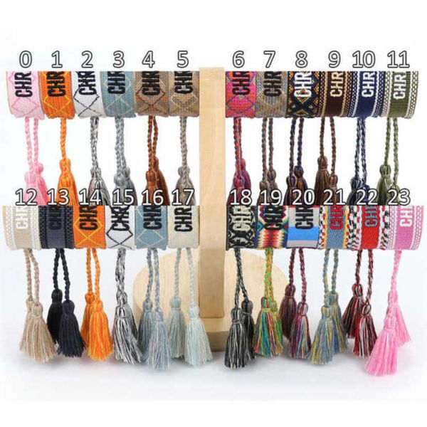 women's luxury fashion bracelets brand d designer bangle jewelry female embroidery woven bracelet bohemian creative tassel men's g, Golden;silver
women's luxury fashion bracelets brand d designer bangle jewelry female embroidery woven bracelet bohemian creative tassel men's g, Golden;silver