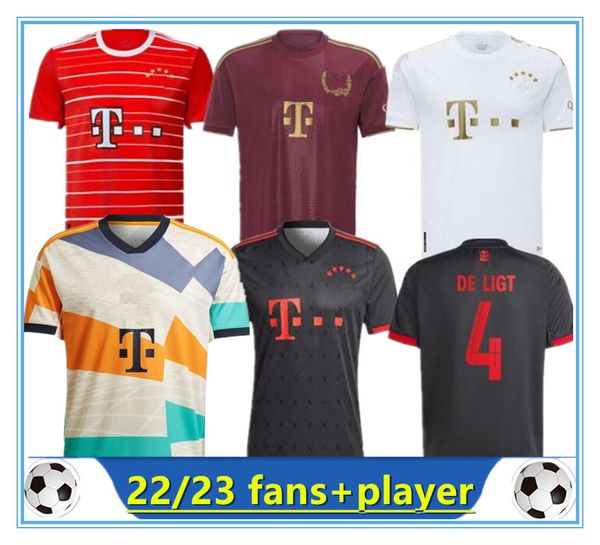 22 23 bayern munich soccer jersey 50-year anniversary de ligt sane 2022 2023 football shirt olympiastadion olympics gnabry muller men kids k, Black;yellow
22 23 bayern munich soccer jersey 50-year anniversary de ligt sane 2022 2023 football shirt olympiastadion olympics gnabry muller men kids k, Black;yellow