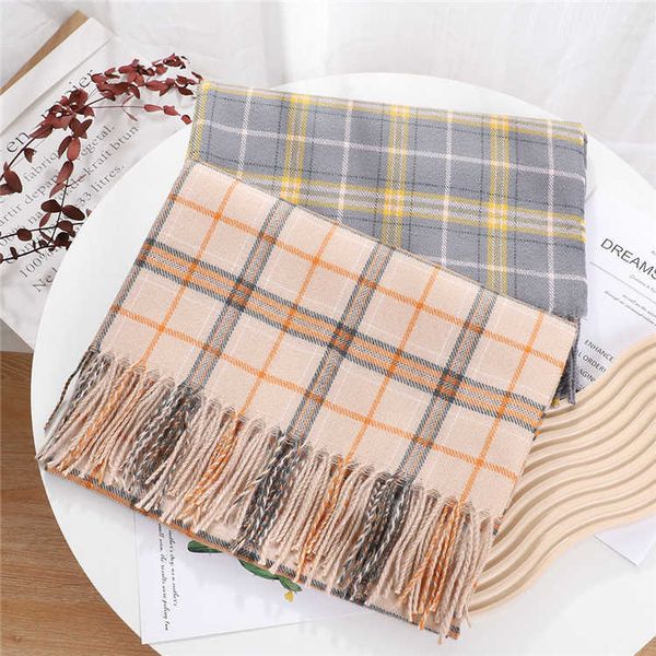 scarves heft boooge korean style acrylic fabric grid dign long tassels plaid winter scarf, Blue;gray
scarves heft boooge korean style acrylic fabric grid dign long tassels plaid winter scarf, Blue;gray