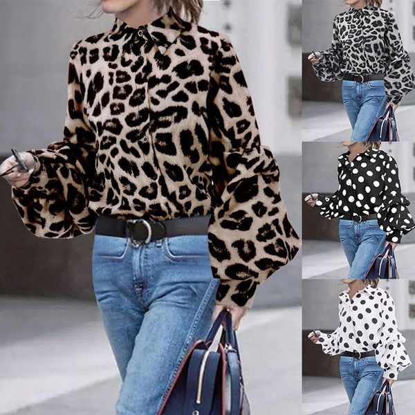 spring fashion polka dot lantern long sleeve shirts women's new casual casual women clothing loose shirt blusa mujer, White
spring fashion polka dot lantern long sleeve shirts women's new casual casual women clothing loose shirt blusa mujer, White