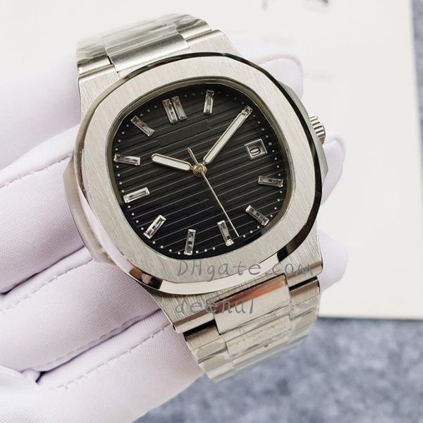 men's automatic mechanical watch 40mm stainless steel strap classic folding clasp watch fashion designer waterproof sapphire watches, Slivery;brown
men's automatic mechanical watch 40mm stainless steel strap classic folding clasp watch fashion designer waterproof sapphire watches, Slivery;brown
