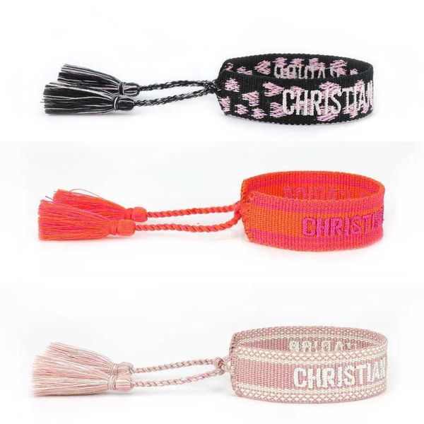 women's fashion luxury bracelets d brand designer bangle letter embroidery bracelet hand woven jewelry bohemian rope trinket men girl f, Golden;silver
women's fashion luxury bracelets d brand designer bangle letter embroidery bracelet hand woven jewelry bohemian rope trinket men girl f, Golden;silver