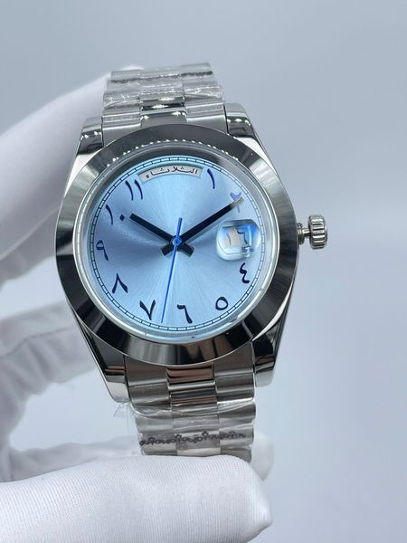 luxury watch for men designer watches automatic mechanical wristwatch stainless steel case and strap sapphire crystal arab word dail ice out, Slivery;brown
luxury watch for men designer watches automatic mechanical wristwatch stainless steel case and strap sapphire crystal arab word dail ice out, Slivery;brown