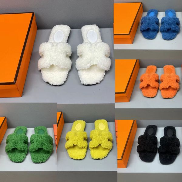 2022 designer women bedroom home wool slides slippers luxury fashion sole wools fluffy furry round head peep-toe sandals spring autumn teddy, Black
2022 designer women bedroom home wool slides slippers luxury fashion sole wools fluffy furry round head peep-toe sandals spring autumn teddy, Black