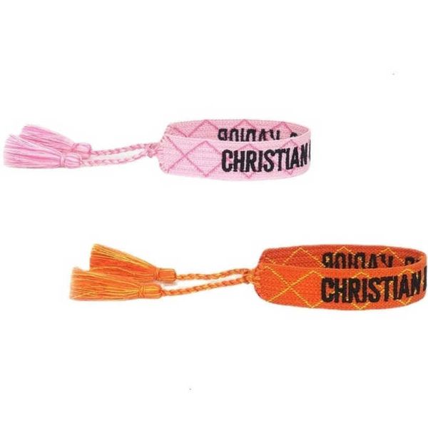 fashion luxury women bracelets brand d designer bangle jewelry bohemian female embroidered letter hand woven tassel rope bracelet men girl f, Golden;silver
fashion luxury women bracelets brand d designer bangle jewelry bohemian female embroidered letter hand woven tassel rope bracelet men girl f, Golden;silver