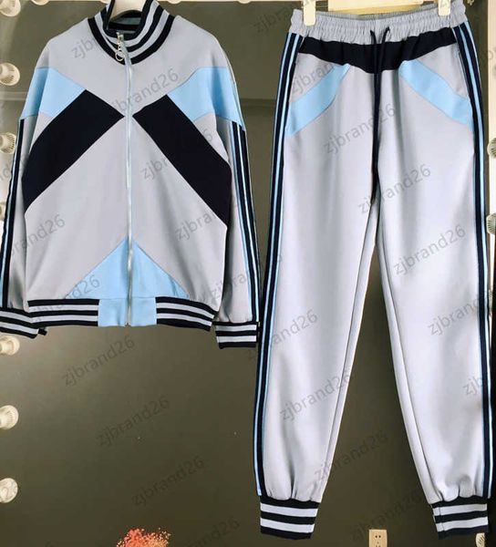 designer tracksuits womens two piece pants stand collar striped zip-up jacket coats color matching beam foot casual trousers fashion sports, White
designer tracksuits womens two piece pants stand collar striped zip-up jacket coats color matching beam foot casual trousers fashion sports, White