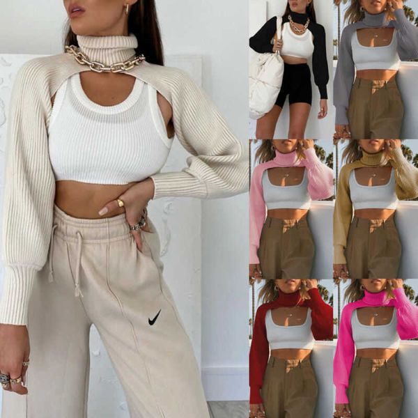 women's sweaters new womens long sleeve jumper turtleneck knitted sweater jumper arm warmer neck cut out winter warm crop t221019, White;black
women's sweaters new womens long sleeve jumper turtleneck knitted sweater jumper arm warmer neck cut out winter warm crop t221019, White;black