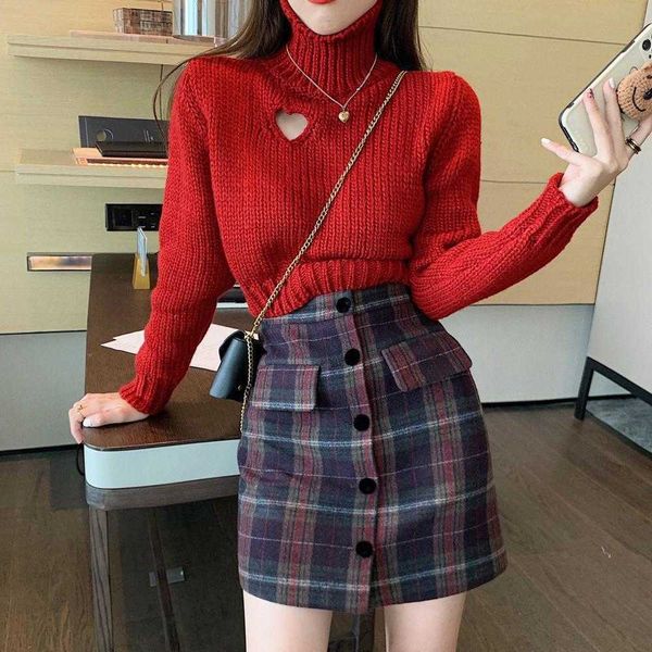 women's sweaters turtleneck sweater women's high waist short new christmas sweater solid color loose outer wear lazy long-sleeved, White;black
women's sweaters turtleneck sweater women's high waist short new christmas sweater solid color loose outer wear lazy long-sleeved, White;black