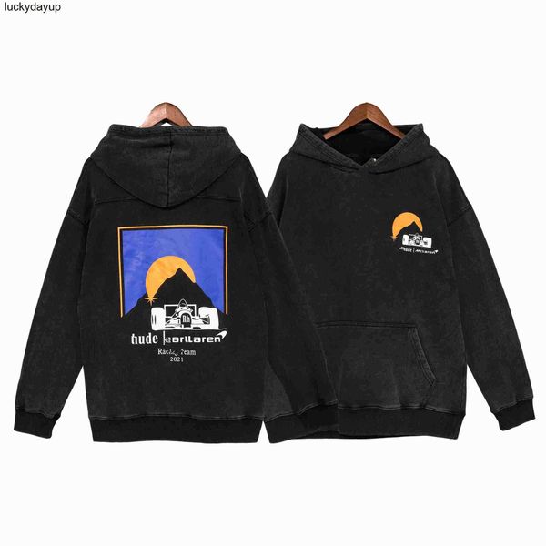 men's hoodies designer sweatshirts winter new style washed hooded rhude sunset racing car print fashion branded long sleeved sweater ho, Black
men's hoodies designer sweatshirts winter new style washed hooded rhude sunset racing car print fashion branded long sleeved sweater ho, Black
