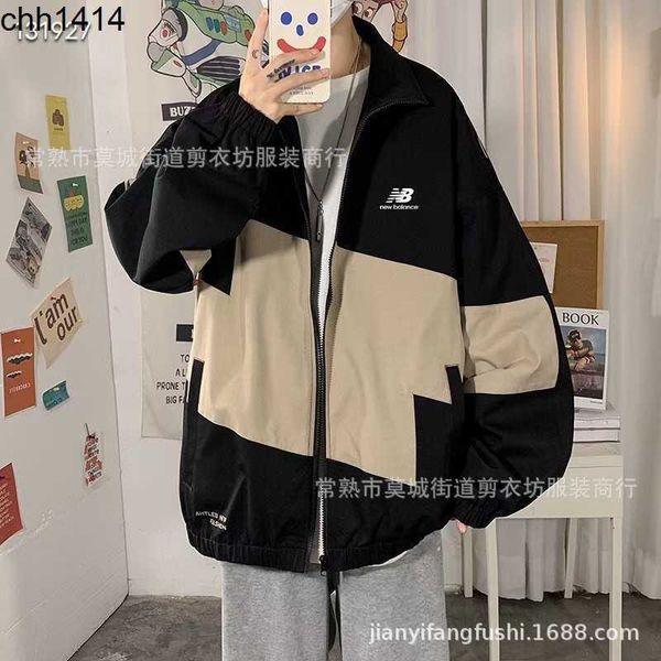 new balancess 22 autumn new nb casual loose style couple versatile color contrast workwear jacket charge coat, Black;brown
new balancess 22 autumn new nb casual loose style couple versatile color contrast workwear jacket charge coat, Black;brown