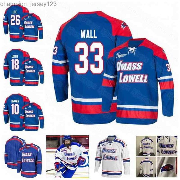 college hockey wears youth ncaa umass lowell river hawks jersey tyler wall chase blackmun matthew brown andre leekenny hausinger ryan lohin, Black
college hockey wears youth ncaa umass lowell river hawks jersey tyler wall chase blackmun matthew brown andre leekenny hausinger ryan lohin, Black