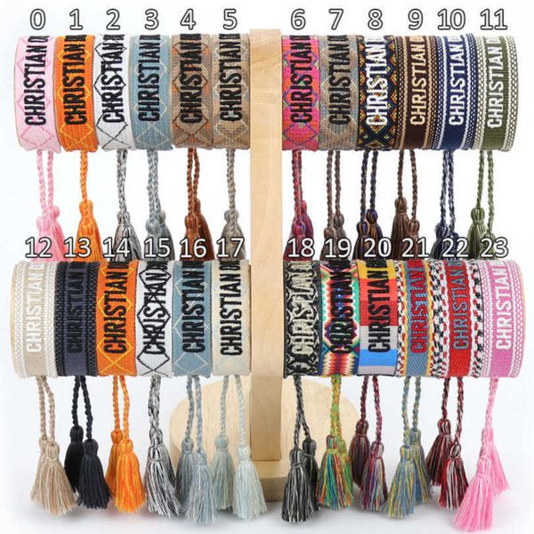 luxury women's fashion bracelets brand d designer bangle jewelry female embroidery woven bracelet bohemian creative tassel men's g, Golden;silver
luxury women's fashion bracelets brand d designer bangle jewelry female embroidery woven bracelet bohemian creative tassel men's g, Golden;silver