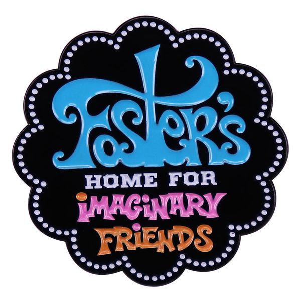 foster's home for imaginary friends enamel pin comedy animation poster logo badge, Blue
foster's home for imaginary friends enamel pin comedy animation poster logo badge, Blue