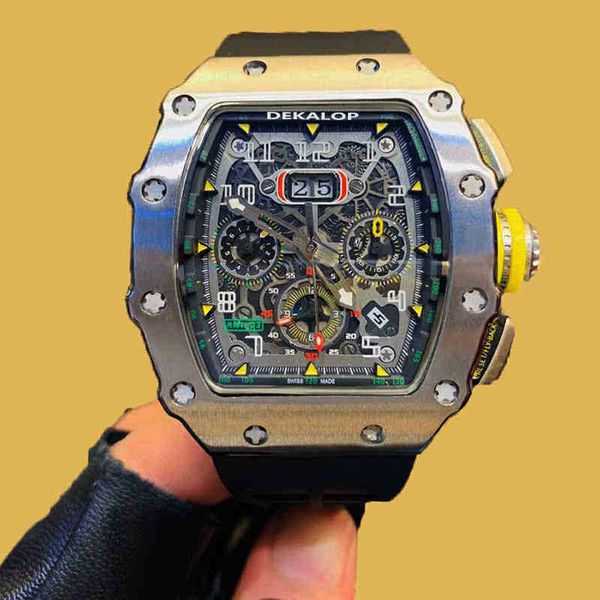 luxury mens mechanics watch richa rm wristwatch richard's same men's large dial wine barrel mill fully automatic mechanical miller
luxury mens mechanics watch richa rm wristwatch richard's same men's large dial wine barrel mill fully automatic mechanical miller