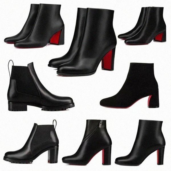 popular trendy women short booties dress ankle boot red-bottoms heels boots luxury reds soles heel womens pumps turela suede ankles boots j7, Black
popular trendy women short booties dress ankle boot red-bottoms heels boots luxury reds soles heel womens pumps turela suede ankles boots j7, Black