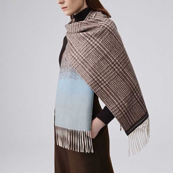 scarves aopu new fall/winter 2022 100% cashmere scarf women's thick bib high-end gradient shawl neckerchief knitted scarv, Blue;gray
scarves aopu new fall/winter 2022 100% cashmere scarf women's thick bib high-end gradient shawl neckerchief knitted scarv, Blue;gray