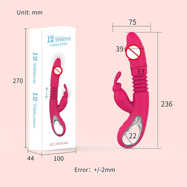 costume accessories heating telescopic vibrators for women masturbator 12 speeds tongue clitoris licking stimulation dildotoys for adult, Silver
costume accessories heating telescopic vibrators for women masturbator 12 speeds tongue clitoris licking stimulation dildotoys for adult, Silver