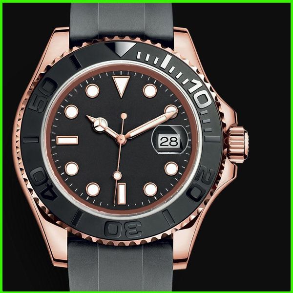 all styles automatic 2813 movement yatch master ii watch men black dial rubber band male watch montre homme, Slivery;brown
all styles automatic 2813 movement yatch master ii watch men black dial rubber band male watch montre homme, Slivery;brown