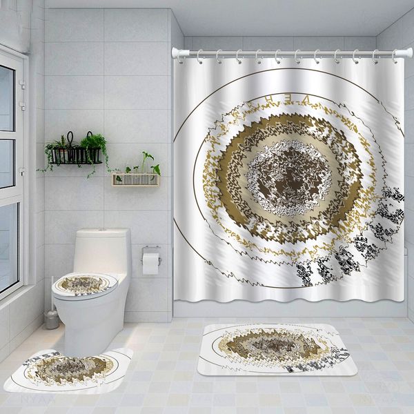 letter print shower curtains sets designer high-grade four-piece suit bathroom anti-peeping non-slip deodorant bath mats
letter print shower curtains sets designer high-grade four-piece suit bathroom anti-peeping non-slip deodorant bath mats