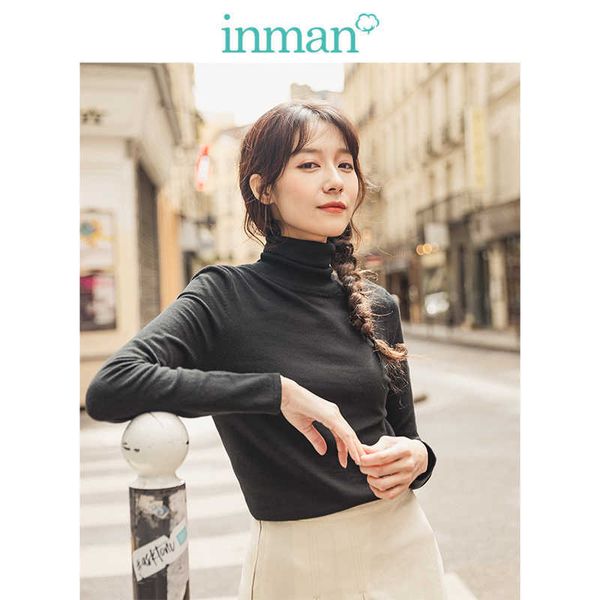 women's sweaters inman autumn winter korean fashion black elegant lady clothing roll collar turtleneck eleagnt girl pullover women swe, White;black
women's sweaters inman autumn winter korean fashion black elegant lady clothing roll collar turtleneck eleagnt girl pullover women swe, White;black
