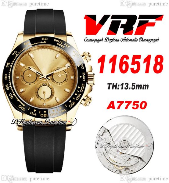 vrf 11651 a7750 automatic chronograph mens watch 18k yellow gold 904l steel champagne dial oysterflex strap black rubber super edition same, Slivery;brown
vrf 11651 a7750 automatic chronograph mens watch 18k yellow gold 904l steel champagne dial oysterflex strap black rubber super edition same, Slivery;brown