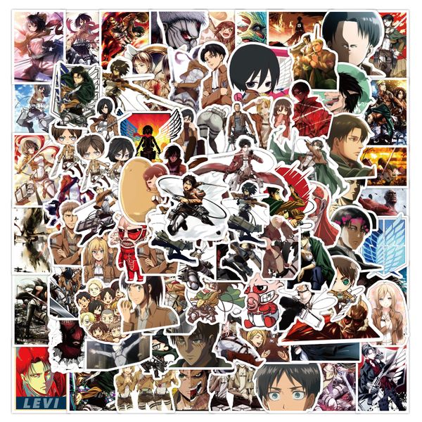 100pcs waterproof attack on titan anime kawaii stickers for luggage diy suitcase kids toys skateboard bike car decals
100pcs waterproof attack on titan anime kawaii stickers for luggage diy suitcase kids toys skateboard bike car decals