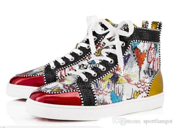 red-bottoms shoe christians season red sneakers men shoes luxury print silver pik pik no limit rare studs and rhinestones graffiti cwj, Black
red-bottoms shoe christians season red sneakers men shoes luxury print silver pik pik no limit rare studs and rhinestones graffiti cwj, Black