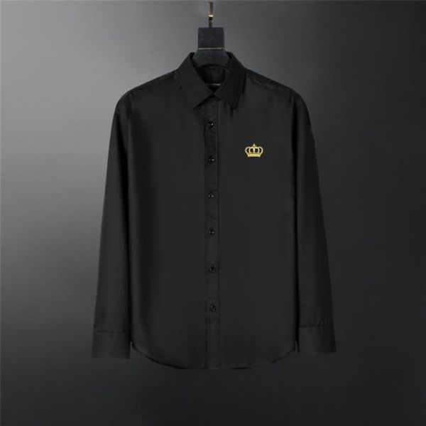mens dress designer casual slim fit long sleeve business shirt male dot print autumn formal cotton men brand#82266h, White;black
mens dress designer casual slim fit long sleeve business shirt male dot print autumn formal cotton men brand#82266h, White;black