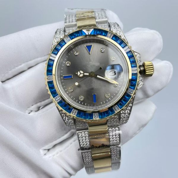 automatic diamond watches for men with sapphire glass 904l aaa luxury men's wristwatch for men 2813 movements reloj desinger fashion wa, Slivery;brown
automatic diamond watches for men with sapphire glass 904l aaa luxury men's wristwatch for men 2813 movements reloj desinger fashion wa, Slivery;brown