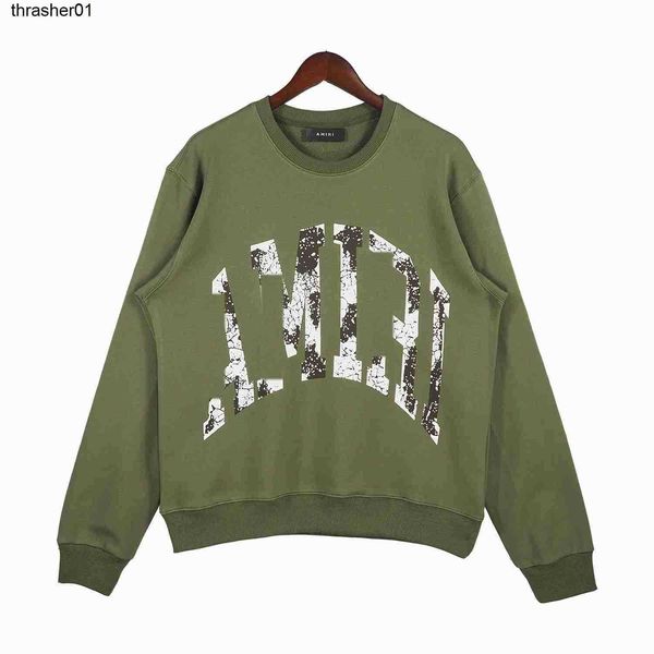men's hoodies designer sweatshirts fashion brand amirs burst letter print casual men's and women's round neck sweater hoodie, Black
men's hoodies designer sweatshirts fashion brand amirs burst letter print casual men's and women's round neck sweater hoodie, Black