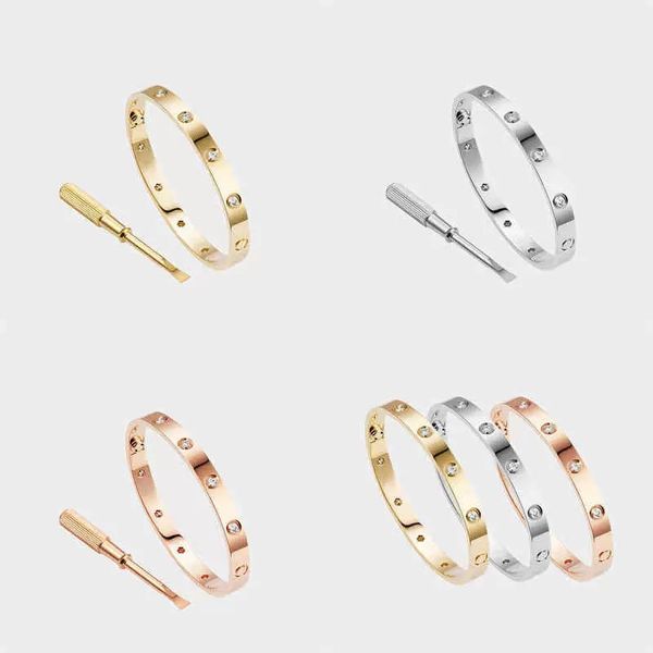 couple love bracelet with screwdriver 6 diamonds bangle designer luxury jewelry womans 4mm/6mm rose gold 18k platinum bracelets for women me, Black
couple love bracelet with screwdriver 6 diamonds bangle designer luxury jewelry womans 4mm/6mm rose gold 18k platinum bracelets for women me, Black