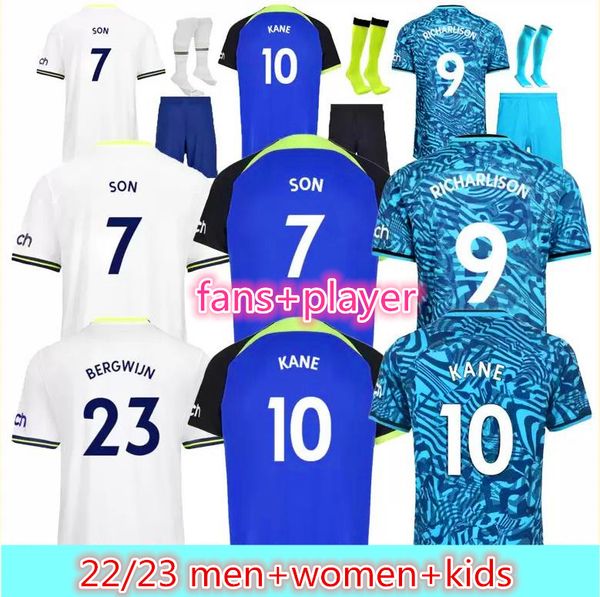 22 23 kane son soccer jerseys player version kulusevski hojbjerg away tottenham 2022 2023 perisic 3rd richarlison romero football kit shirt, Black;yellow
22 23 kane son soccer jerseys player version kulusevski hojbjerg away tottenham 2022 2023 perisic 3rd richarlison romero football kit shirt, Black;yellow