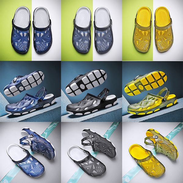 fashion slippers beach slippers plain simple irregular perforated personality comfortable non-slip men's thick bottom hole slippers ind, Black
fashion slippers beach slippers plain simple irregular perforated personality comfortable non-slip men's thick bottom hole slippers ind, Black