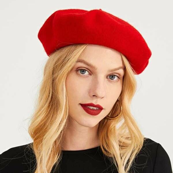 fashion wool beret hat women cap british style girls beret hats lady solid color slouchy winter caps female hair accessories, Blue;gray
fashion wool beret hat women cap british style girls beret hats lady solid color slouchy winter caps female hair accessories, Blue;gray