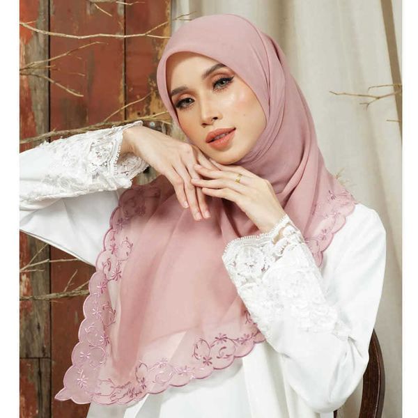 scarves 2side embroidery ee plain heavy chiffon muslim hijab qaseh sulam shawl malaysia tudung bawal lace scarv, Blue;gray
scarves 2side embroidery ee plain heavy chiffon muslim hijab qaseh sulam shawl malaysia tudung bawal lace scarv, Blue;gray
