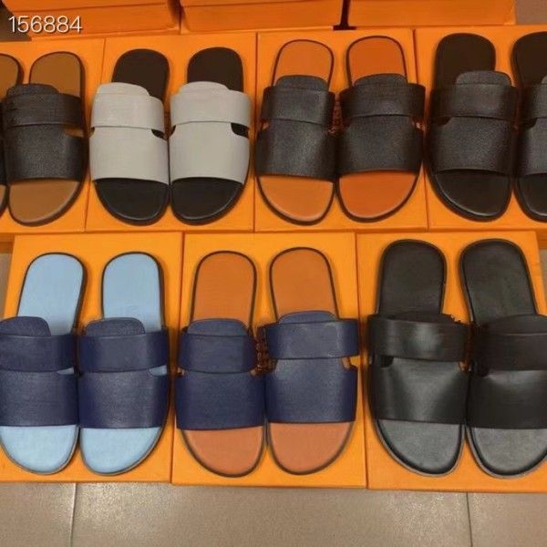 slippers contrast color men beach shoes orange brand new designer sandals flat luxury wearproof outdoor flip flops soft leather casual shoes, Black
slippers contrast color men beach shoes orange brand new designer sandals flat luxury wearproof outdoor flip flops soft leather casual shoes, Black