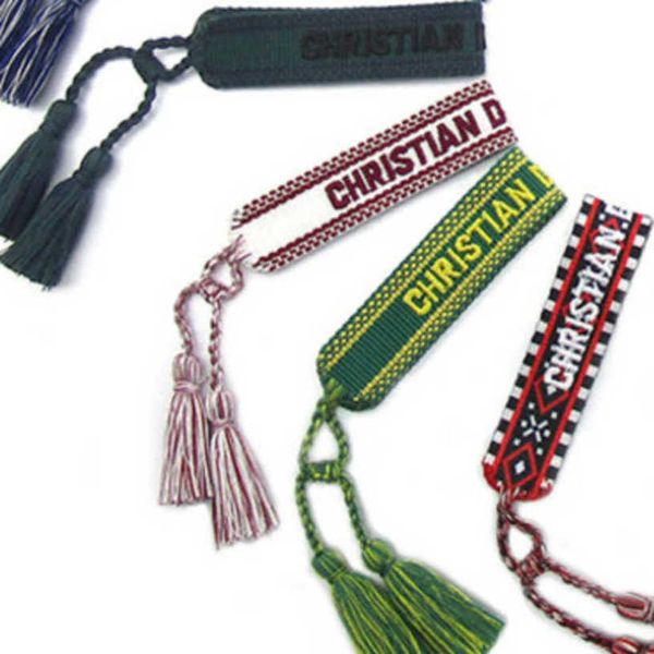 fashion bracelets women's luxury d brand designer bangle jewelry handmade braided embroidered bracelet men's woven girl fabric tas, Golden;silver
fashion bracelets women's luxury d brand designer bangle jewelry handmade braided embroidered bracelet men's woven girl fabric tas, Golden;silver